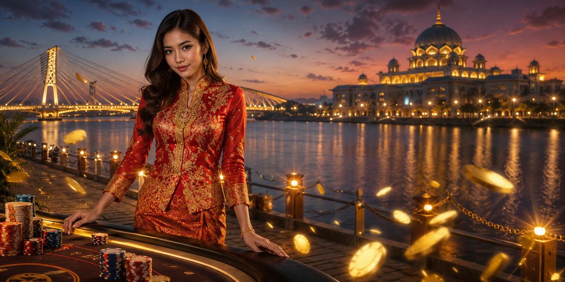 Pengguna Malaysia menikmati pengalaman pertaruhan dalam talian di Putrajaya